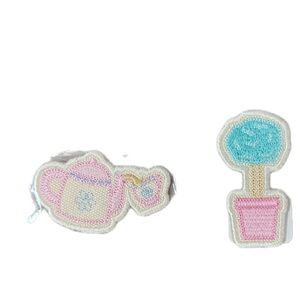 Stoney Clover High Tea Tea and Pot Patch and topiary bundle NEW